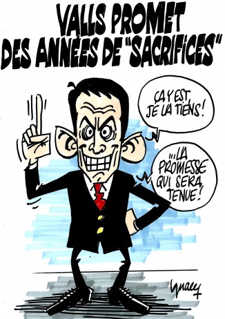 Ignace - Valls promet des années de "sacrifices"