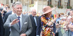 le Roi Philippe et la Reine Mathilde à Louvain