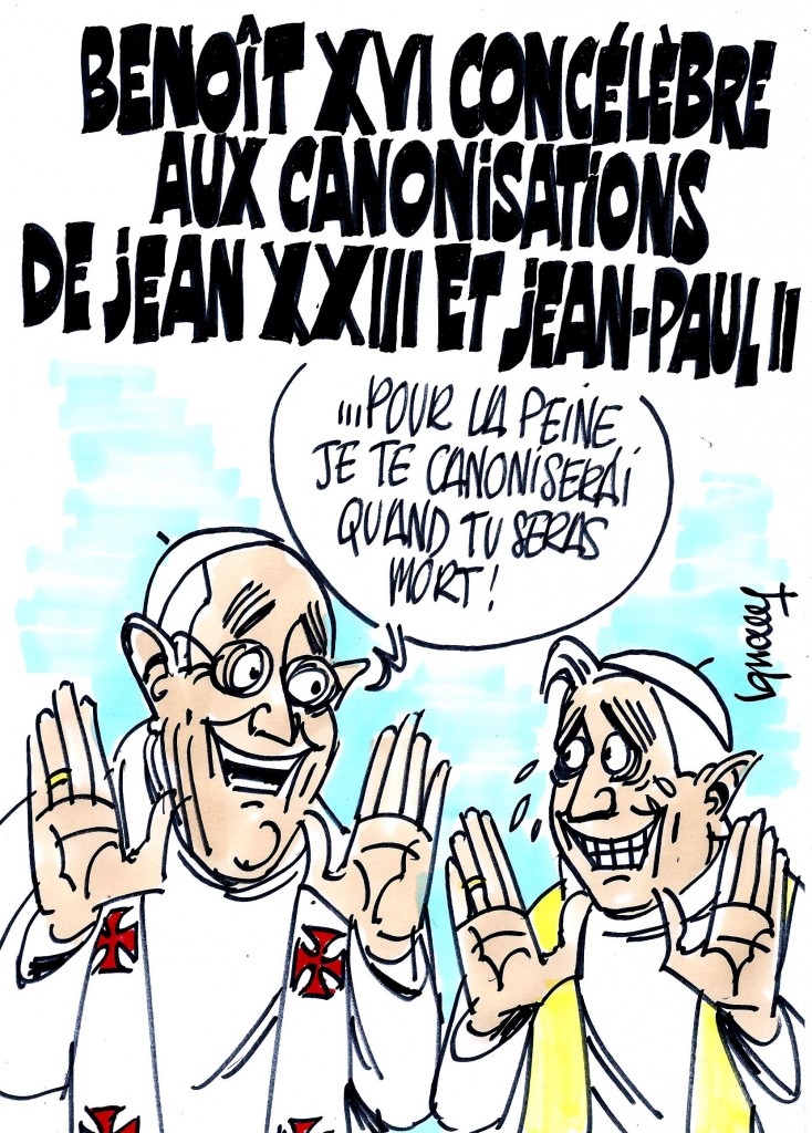 Ignace - Benoît XVI aux canonisations