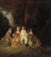 Pierrot content de Jean-Antoine Watteau