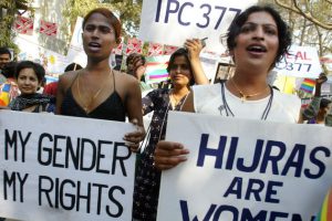 RALLY BY SEX WORKERS AND TRANSEXUALS IN BOMBAY.