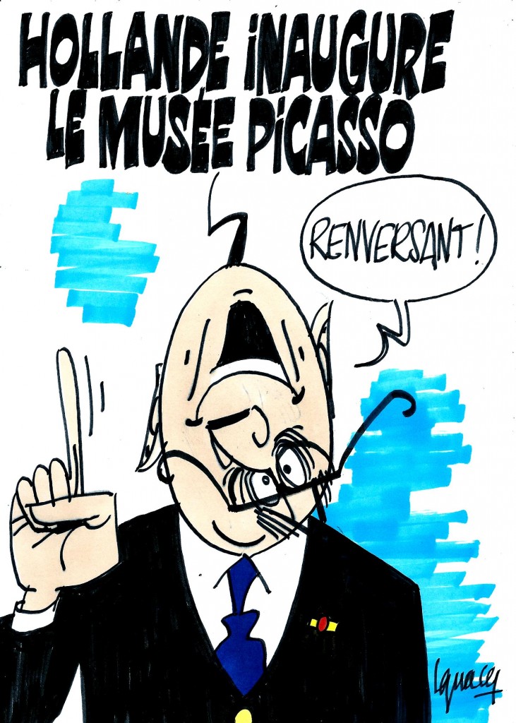 Ignace - Hollande au musée Picasso