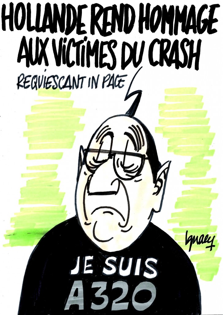 Ignace - Hollande rend hommage aux victimes du crash
