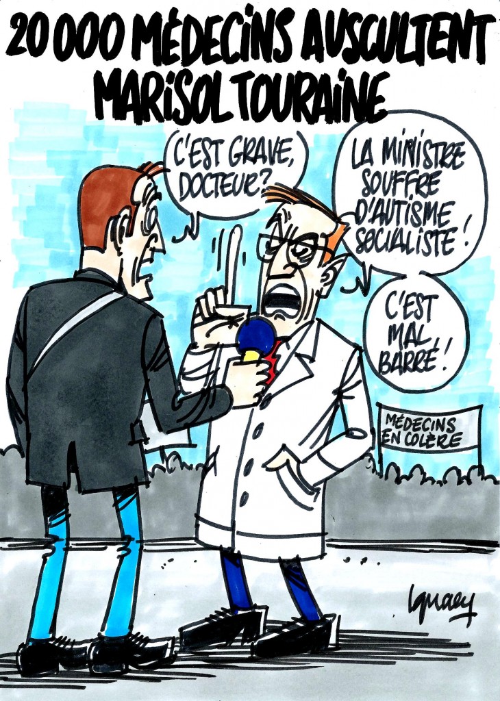 Ignace - 20000 médecins auscultent Marisol Touraine