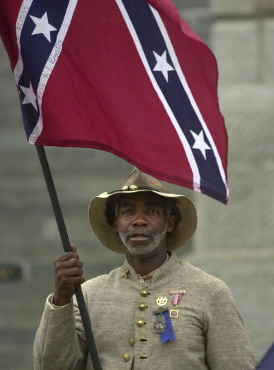 "I came to honor Strom Thurmond," said 55-year-old H.K. Edgerton of Ashville, N.C.  (Takaaki Iwabu photo / The State)