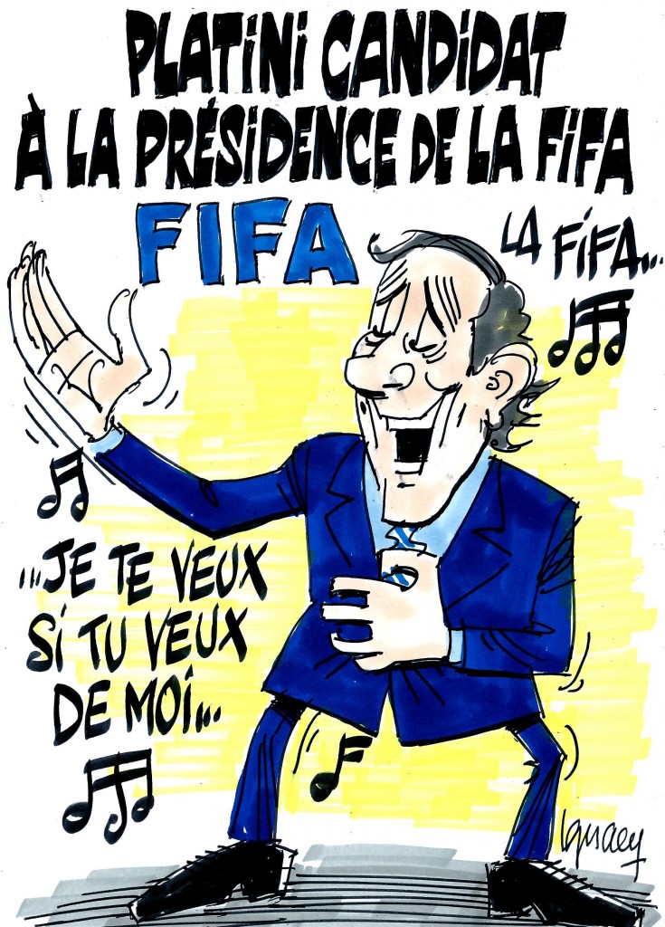 Ignace - Pltini candidat à la présidence de la FIFA