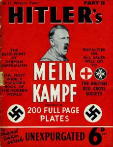 Mein Kampf autrefois vendu en Angleterre au profit... de la Croix-Rouge britannique !