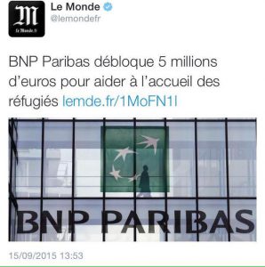 BNP Paribas immigration
