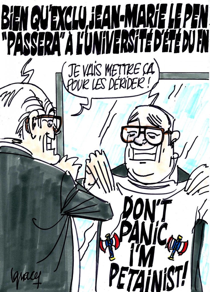 Ignace - Le Pen ira à l'université du FN