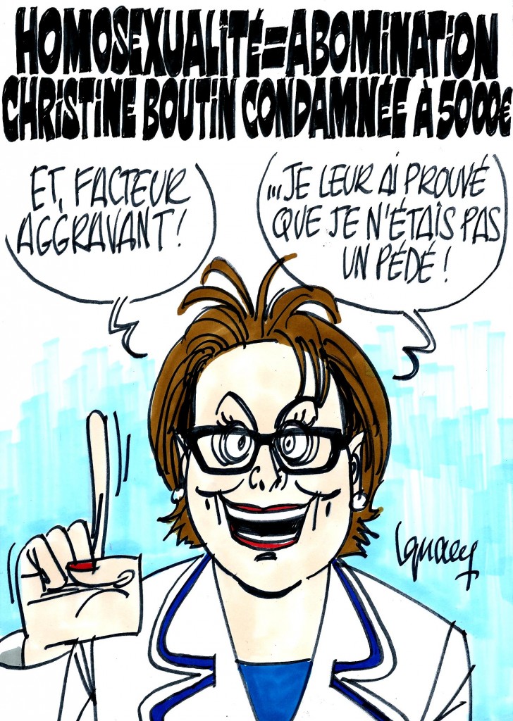 Ignace - Christine Boutin condamnée pour homophobie