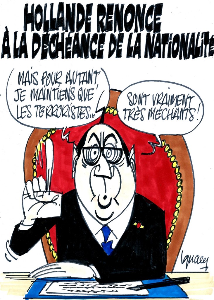 Ignace - Hollande renonce à la déchéance de nationalité