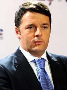 Matteo Renzi, président du Conseil italien