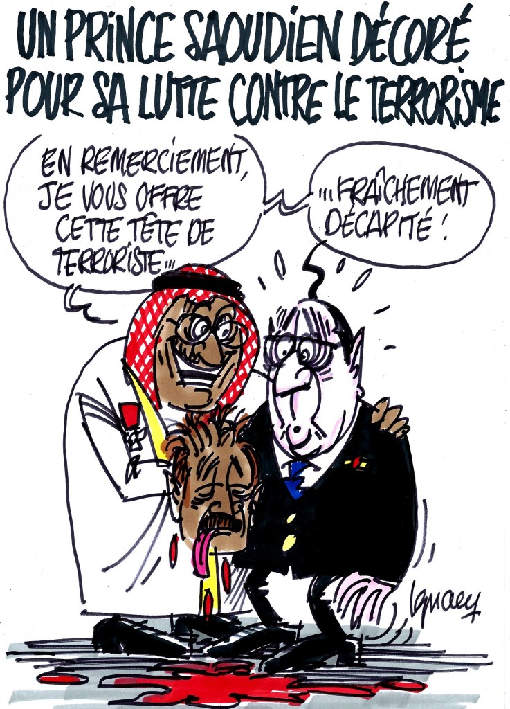 Ignace - Hollande, le prince saoudien et la Légion d'honneur