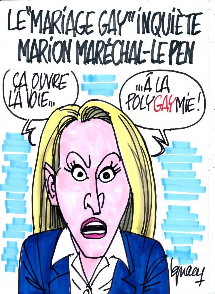 Ignace - Marion Maréchal vs "mariage gay"