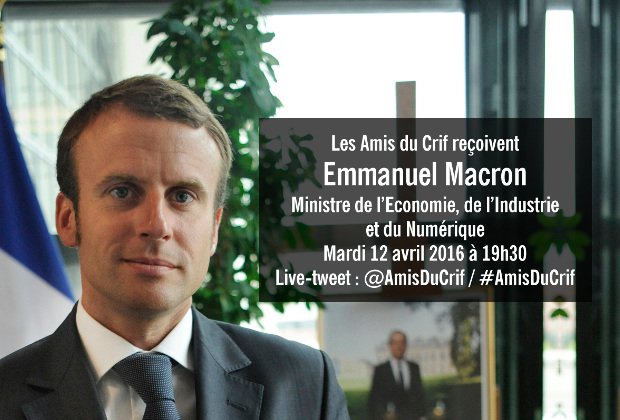Emmanuel Macron CRIF