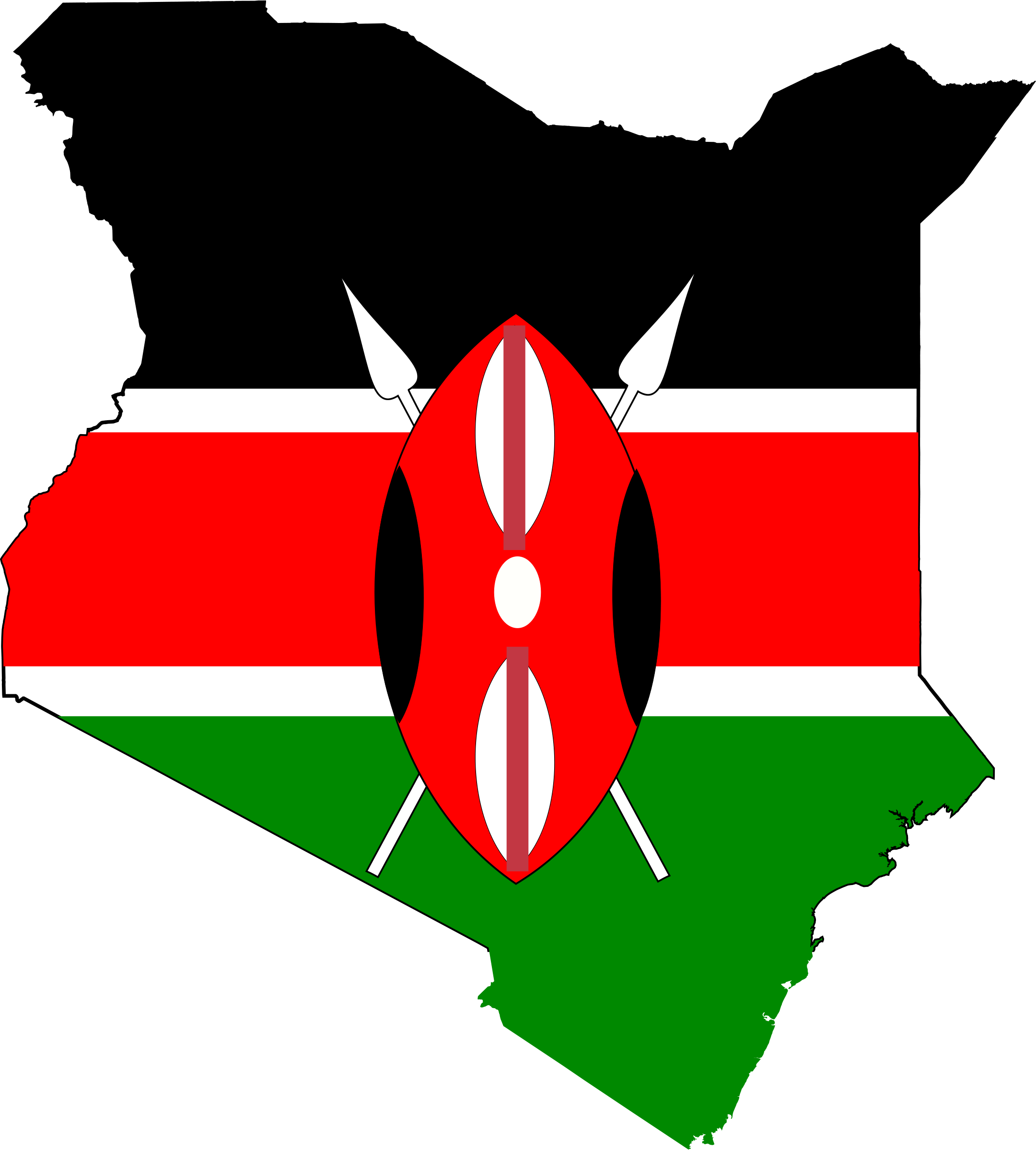 Kenya Flag 