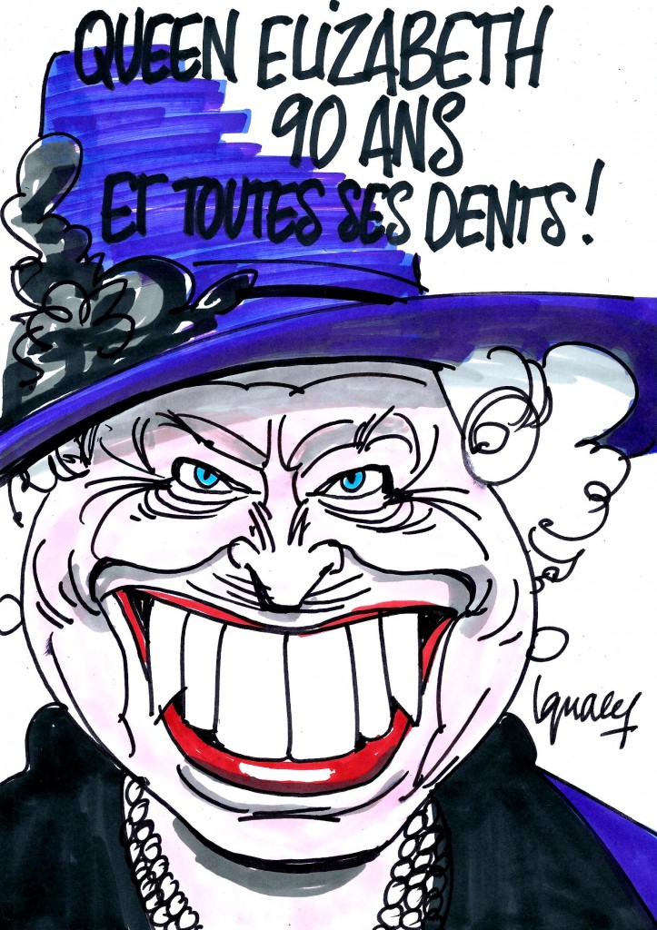 Ignace - Queen Elizabeth, 90 ans et toutes ses dents !