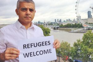 Sadiq Khan milite bien entendu pour l'accueil des "réfugiés"