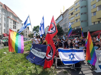 Antifascisme, sionisme et LGBT, même combat...
