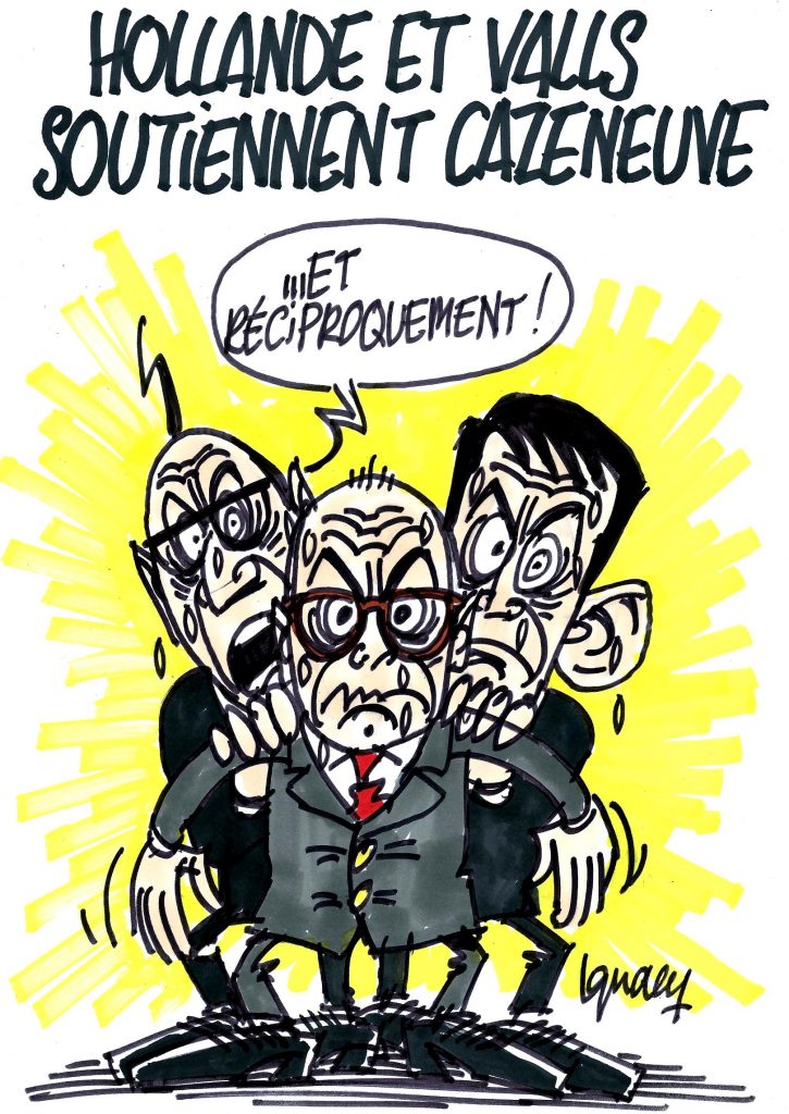 Ignace - Hollande et Valls soutiennent Cazeneuve