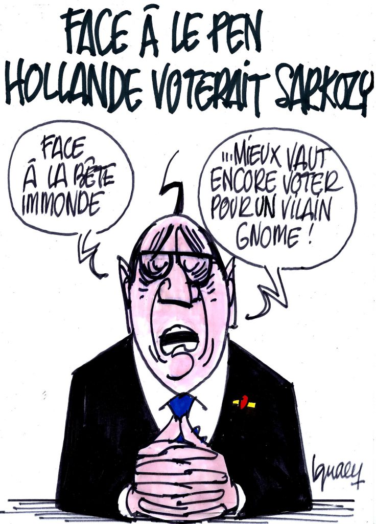 Ignace - Face à Le Pen, Hollande voterait Sarkozy