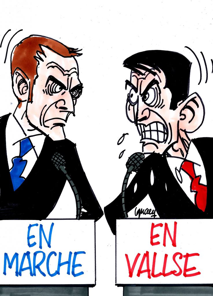 Ignace - Valls vs Macron