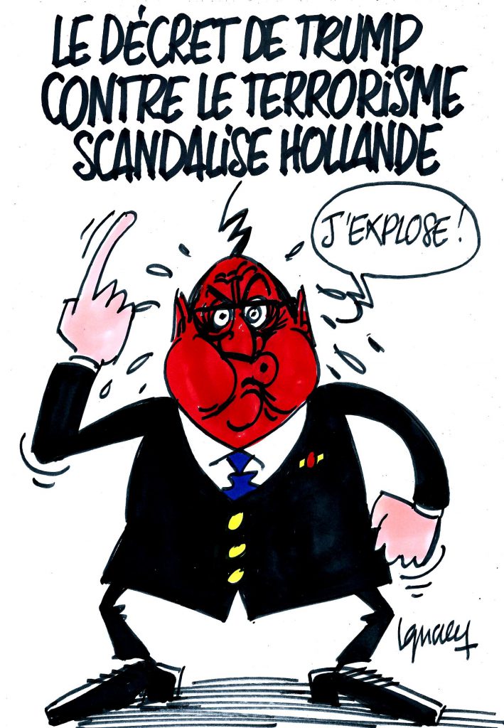 Ignace - Le décret anti-immigration scandalise Hollande