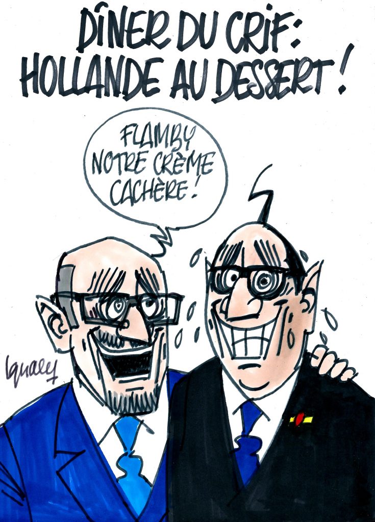 Ignace – Hollande au dîner du Crif