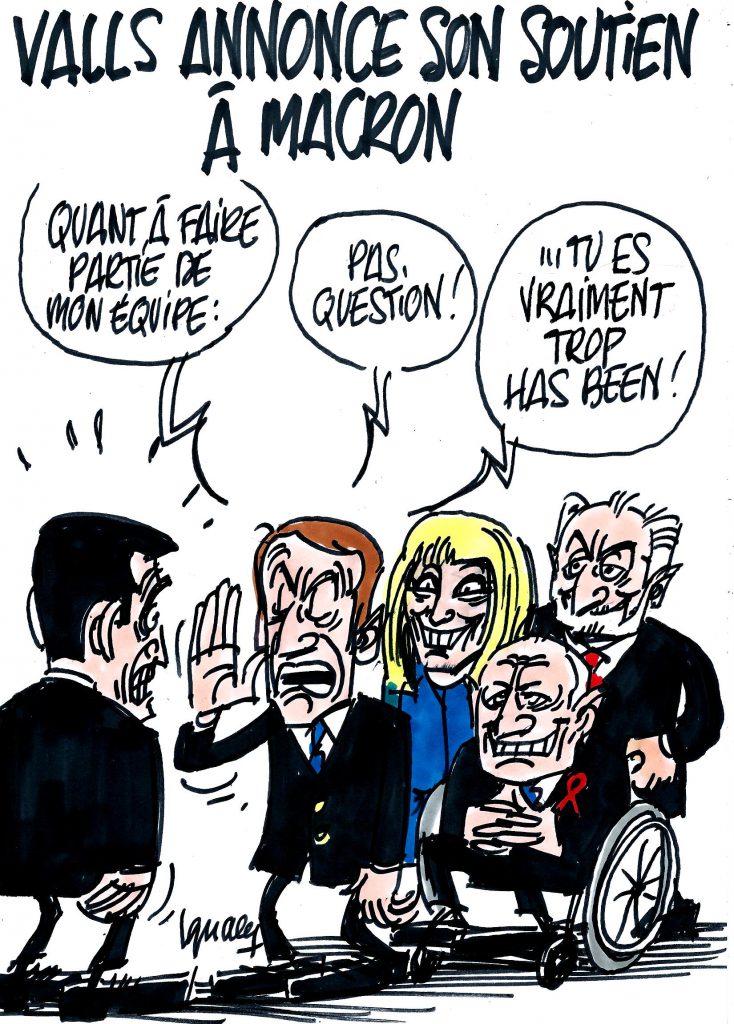 Ignace - Valls soutient Macron