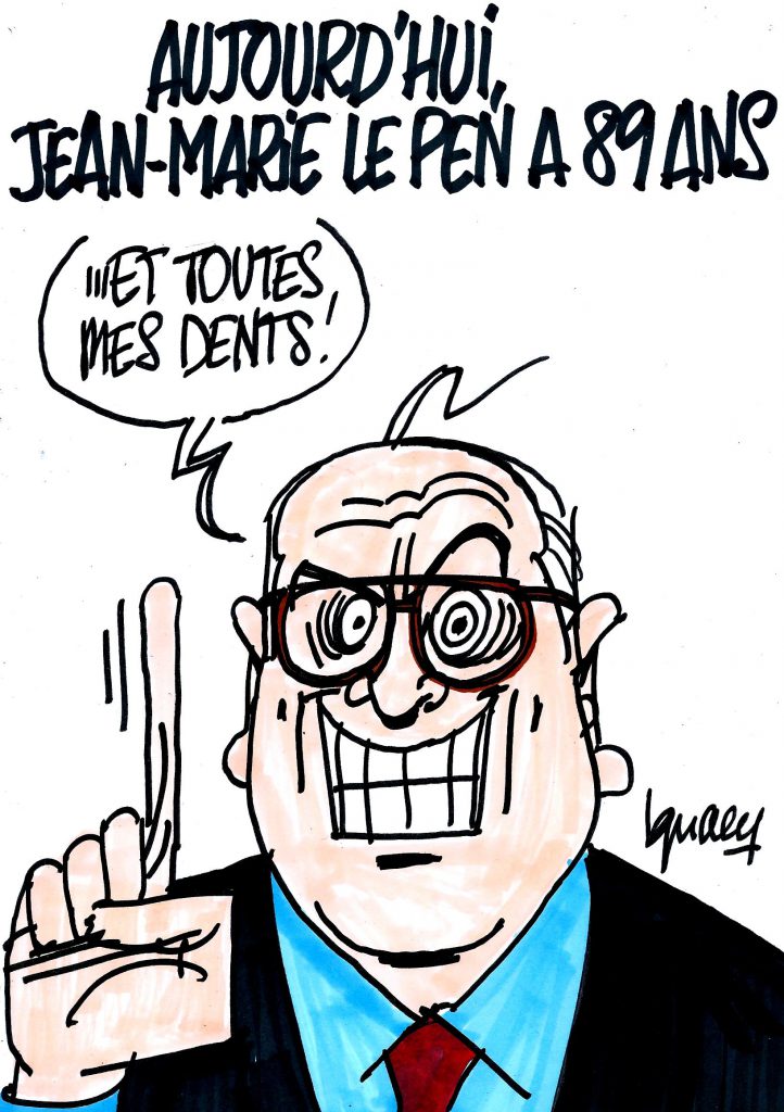 Ignace - Aujourd'hui, Jean-Marie Le Pen a 89 ans