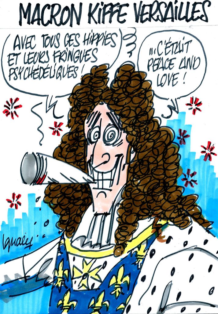 Ignace - Macron kiffe Versailles