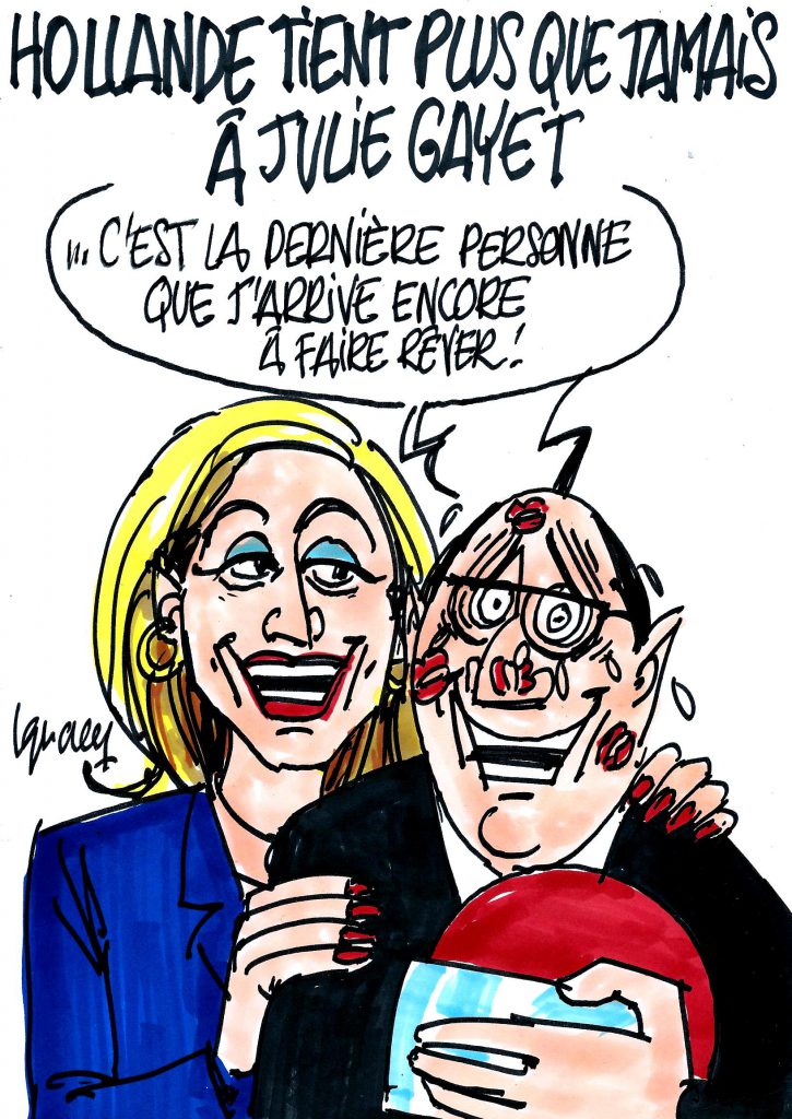 Ignace - Hollande tient plus que jamais à Julie Gayet