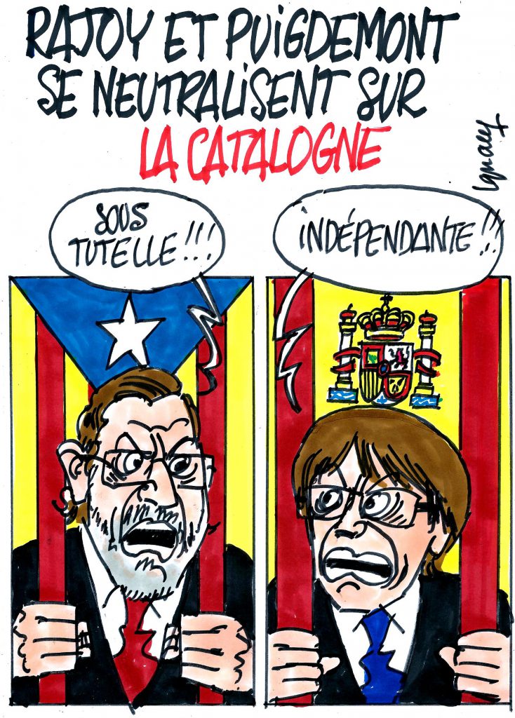 Ignace - Rajoy et Puigdemont se neutralisent