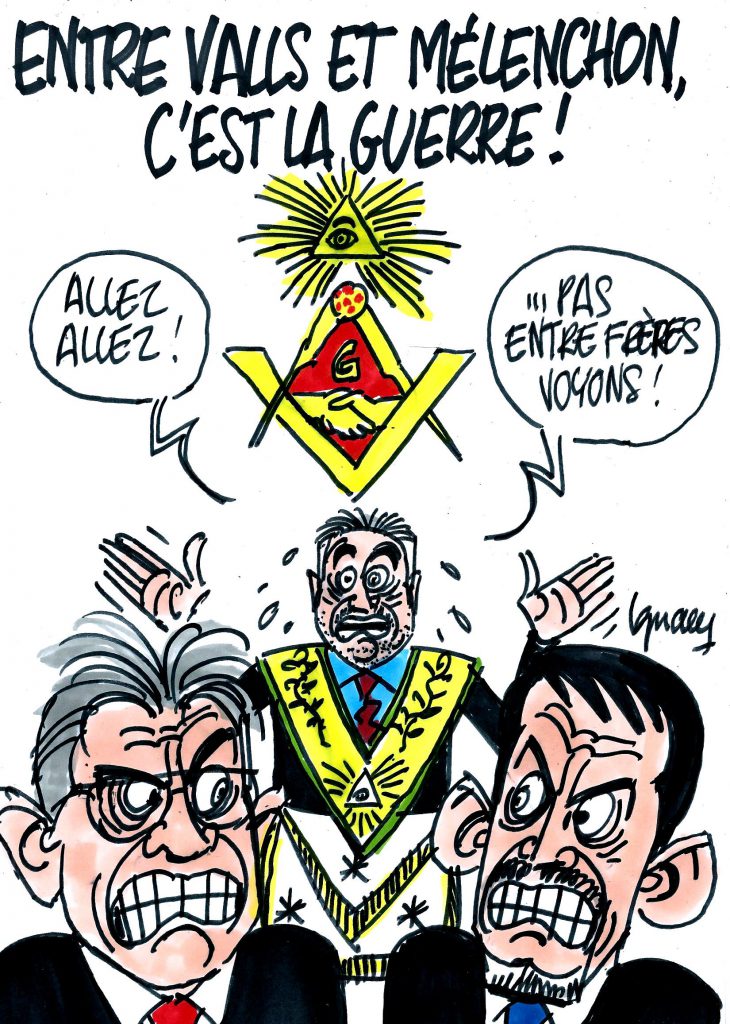 Ignace - Guerre entre Valls et Mélenchon