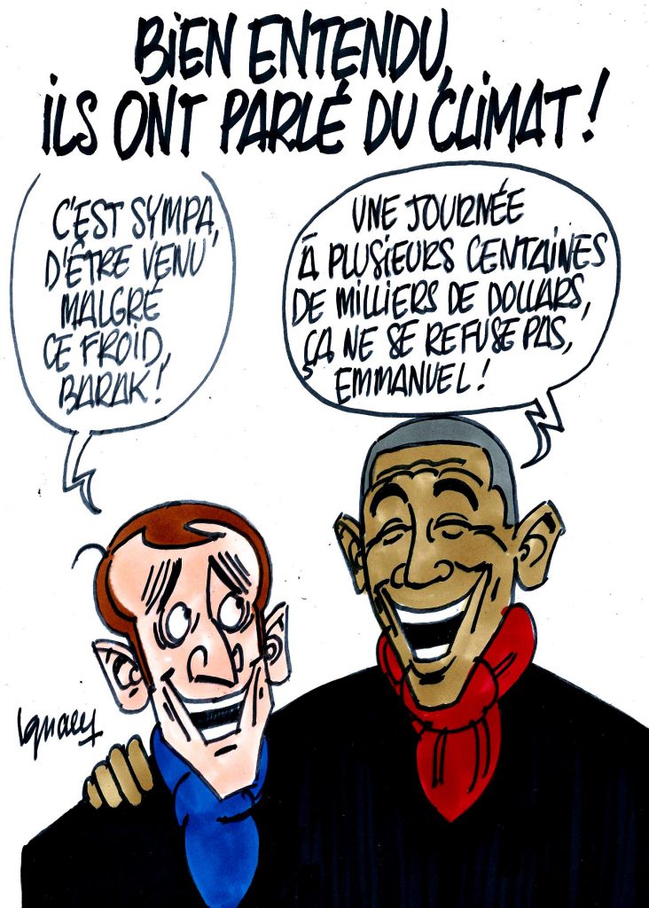 Ignace - Obama, Macron et le climat
