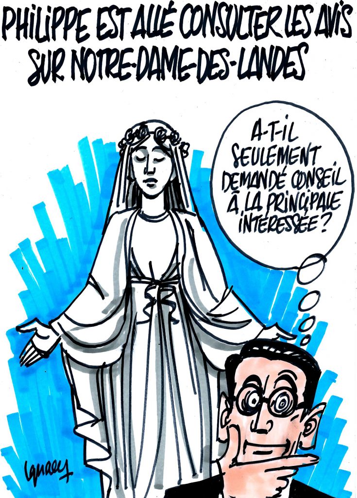 Ignace - Édouard Philippe à Notre-Dame-des-Landes