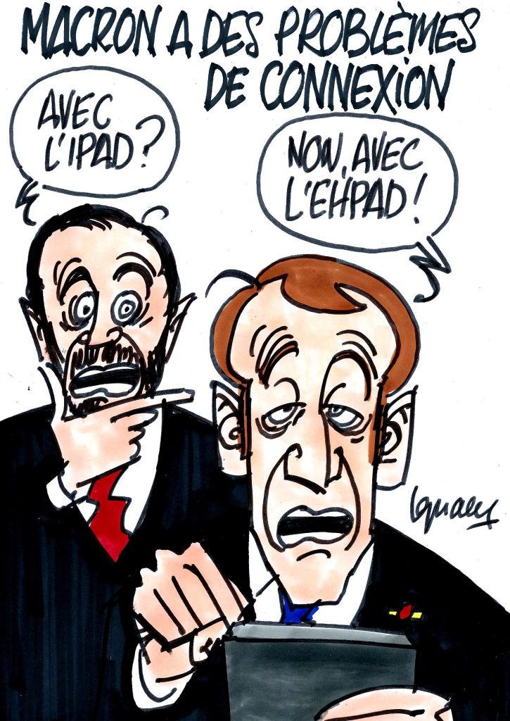 Ignace - Macron a des problèmes de connexion