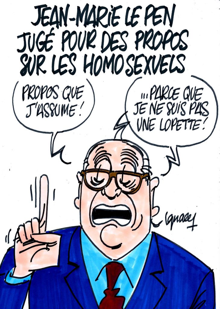 Ignace - Jean-Marie Le Pen homophobe ?