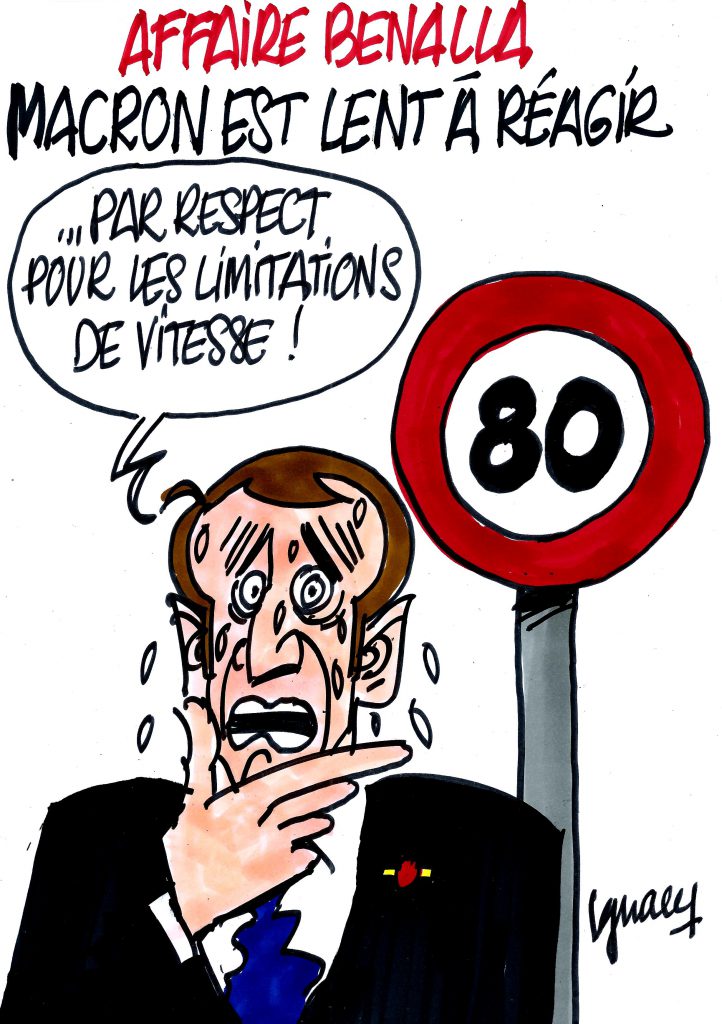 Ignace - Macron lent à réagir