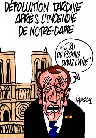 Ignace - Dépollution tardive après l'incendie de Notre-Dame