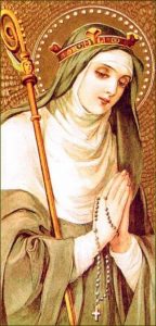 Samedi 16  novembre 2019 – Sainte Gertrude – Vierge, « Dieu se ménage dans ses saints une agréable demeure »