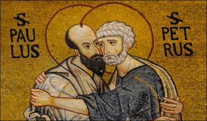 Lundi 18 novembre 2019 – La Dédicace des Basiliques des saints Apôtres Pierre et Paul