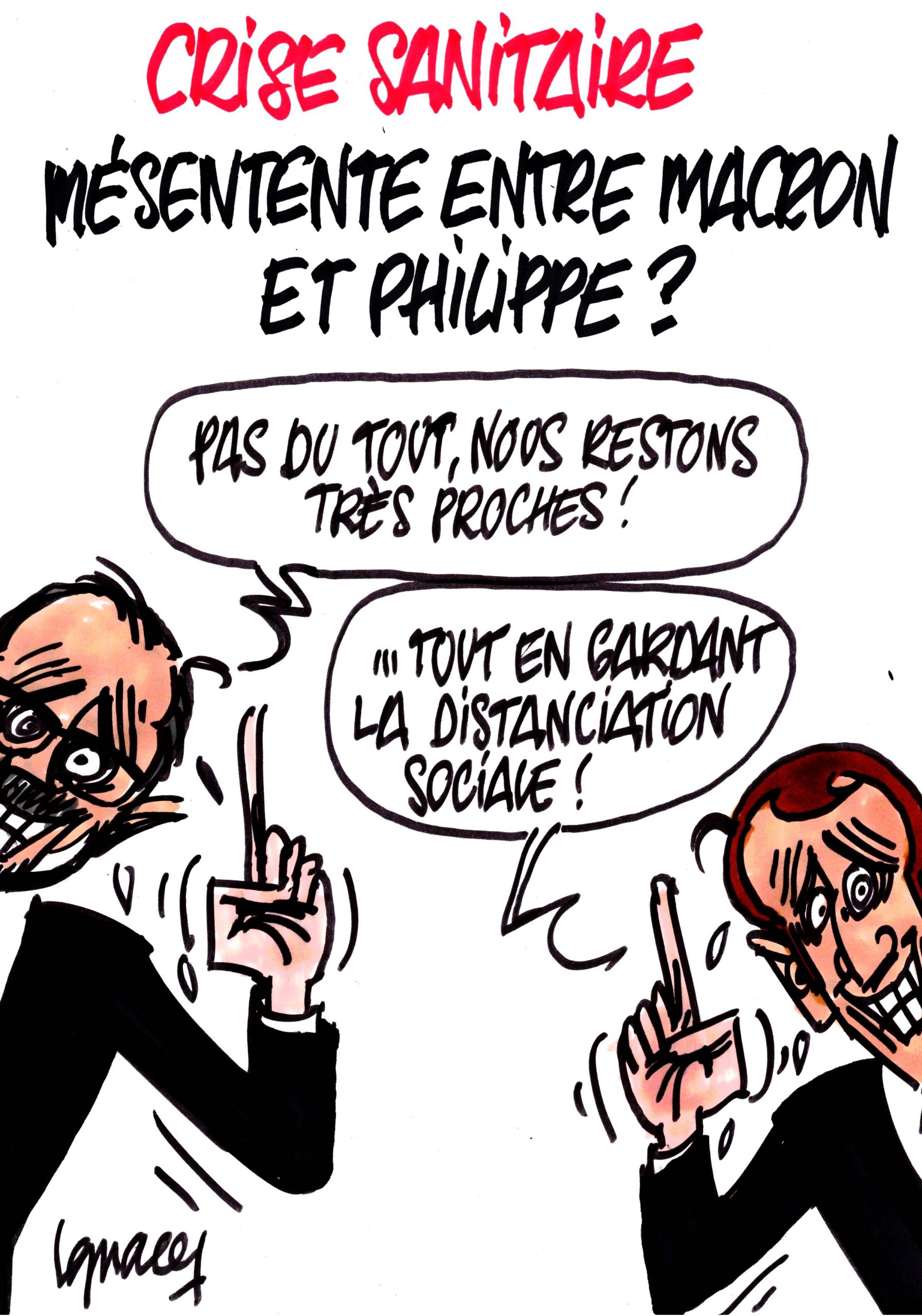 Ignace - Mésentente entre Macron et Philippe ?