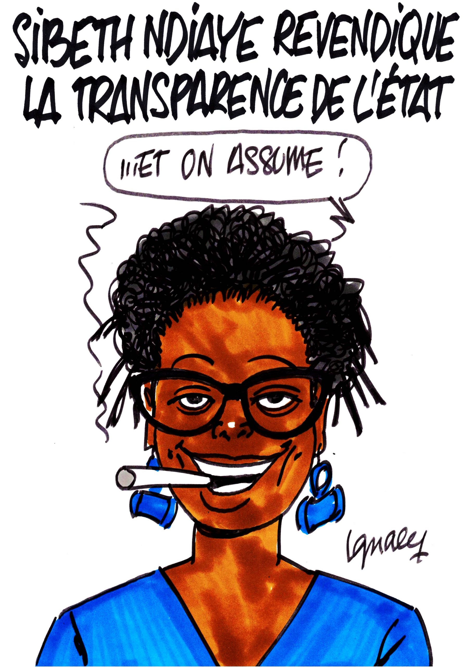 Ignace - Sibeth Ndiaye revendique la transparence