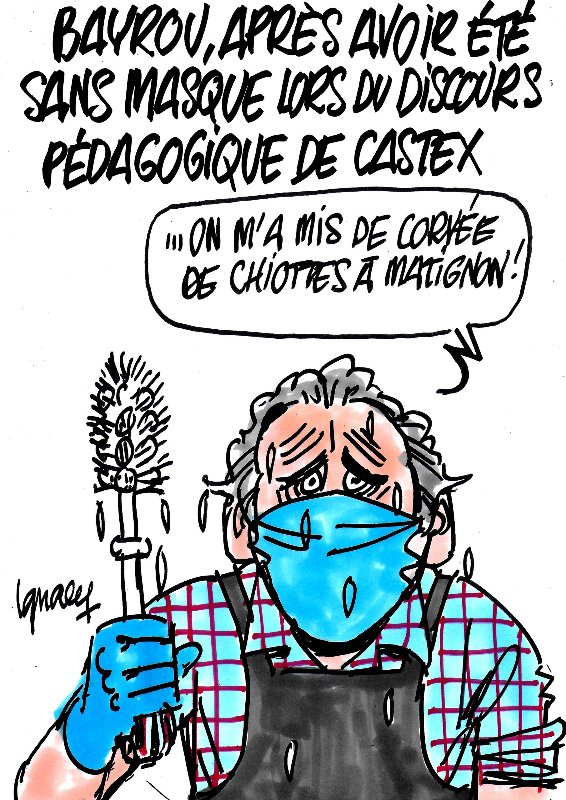 Ignace - Bayrou sans masque, pas sans conséquences