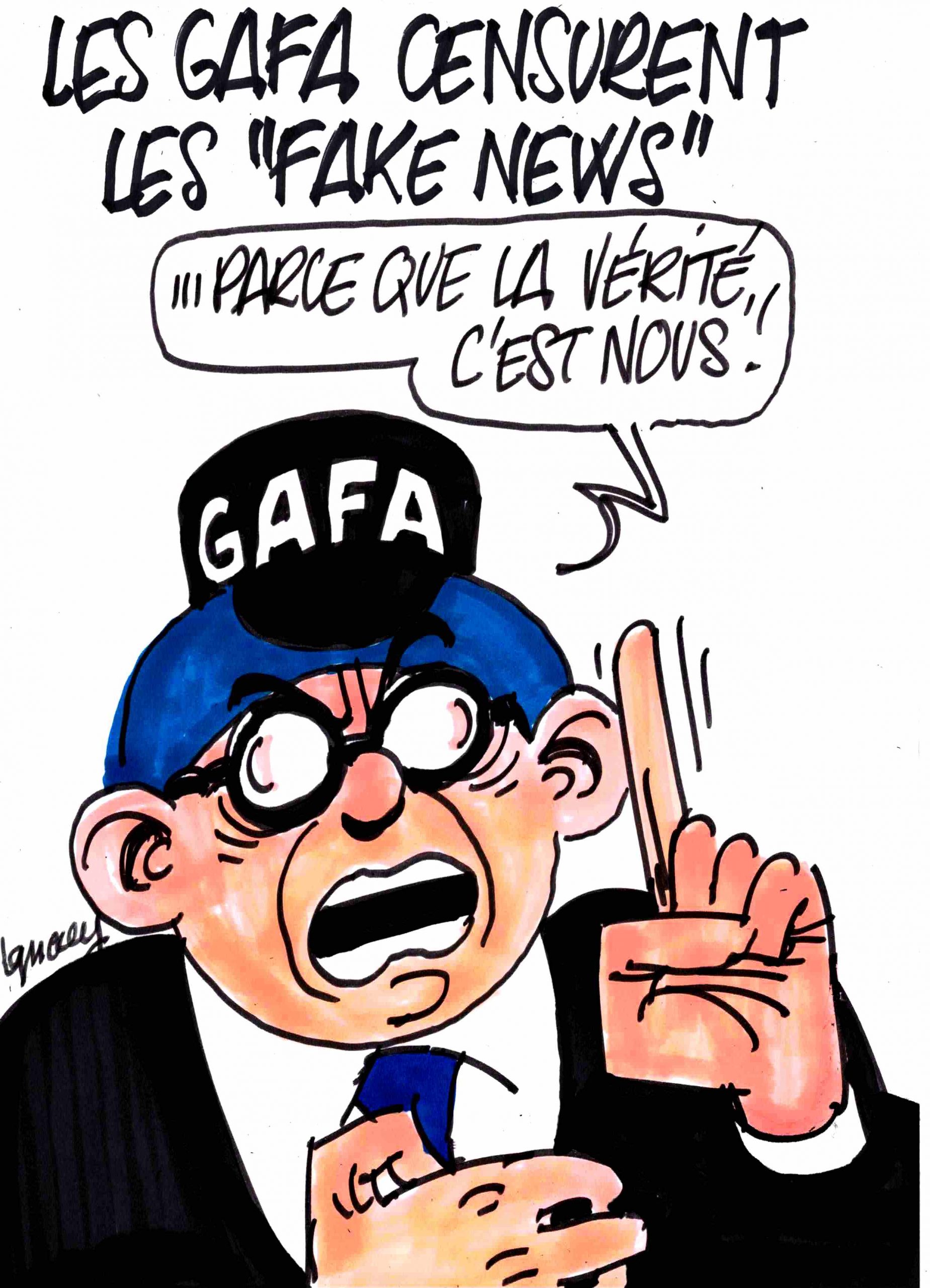 Ignace - Les Gafa censurent les "fake news"