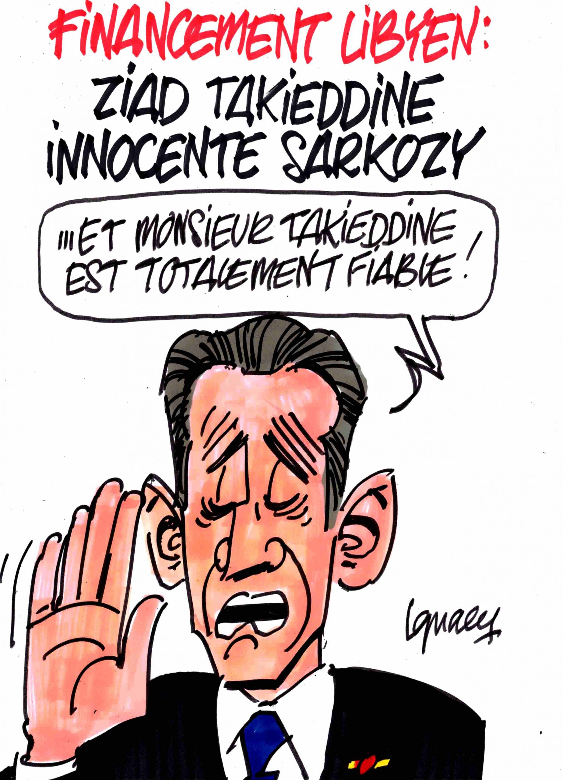 Ignace - Takieddine innocente Sarkozy