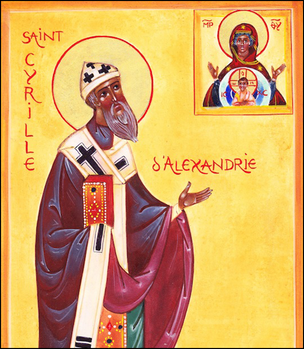 Mardi 9 février Saint Cyrille d'Alexandrie, Évêque, Confesseur et