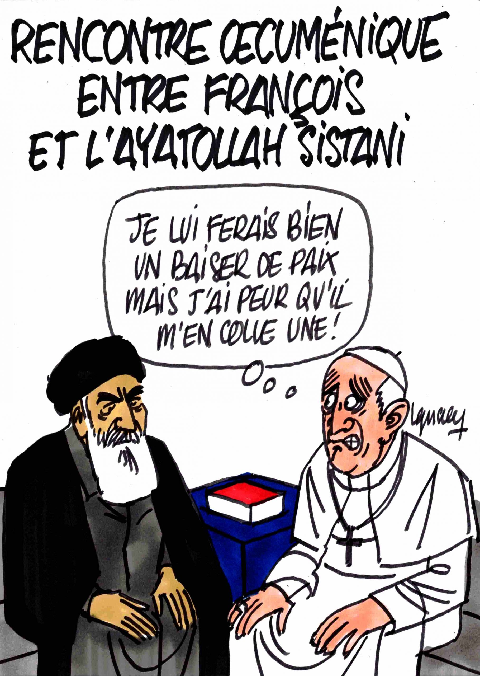 Ignace - François rencontre l'ayatollah