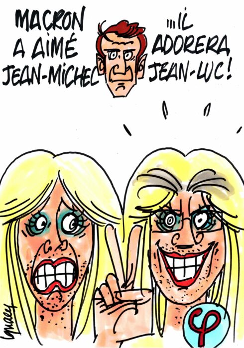Ignace - Macron a aimé Jean-Michel... dessignace.com #lfi #NouveauFrontPopulaire #Macron #legislatives2024